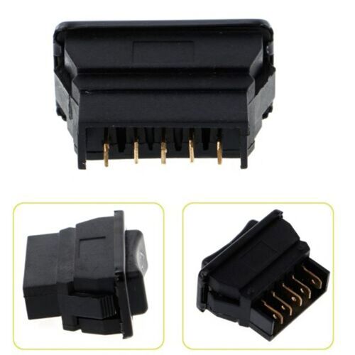 Interrupteur De Vitre Électrique Universel En Plastique Noir, Courant Continu 12v 20a, 5 Broches, 1 Pièce