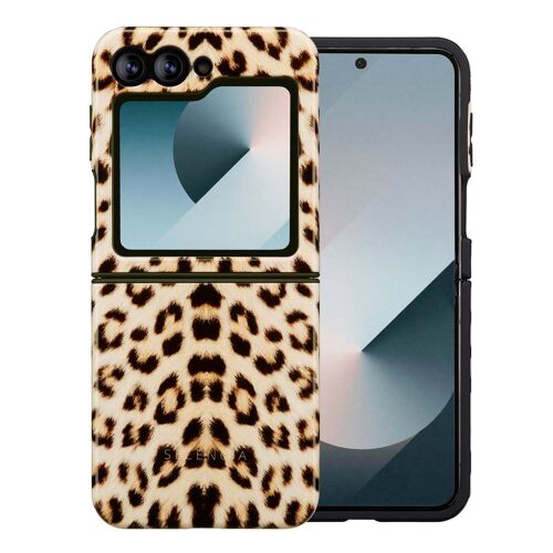 Selencia Coque arrière Vivid Samsung Galaxy Z Flip 6 / Flip 7 FE Wild Leo