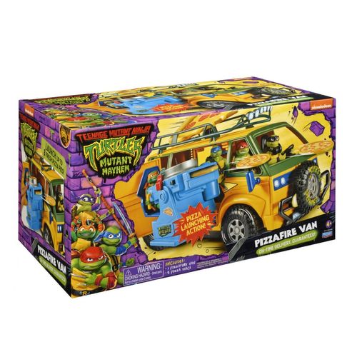 MOVIE 2023 Tortues Ninja - Camion pizza de combats des tortues ninja