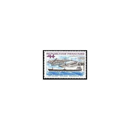 Timbre France Neuf- "Grandes Réalisations" Le Havre Écluse François 1er Année 1973 N° 1772 Yvert Et Tellier