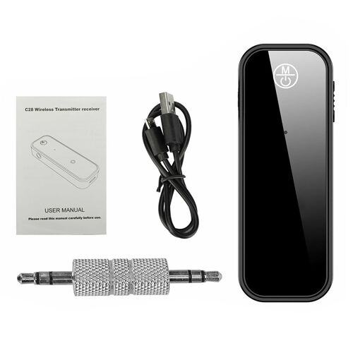 Récepteur Bluetooth 5.0 Aptx Ll 3.5mm, Adaptateur Audio Sans Fil Pour Voiture, Pc, Casque, Micro, Récepteur Bluetooth 3.5, Jack Aux, 5.0