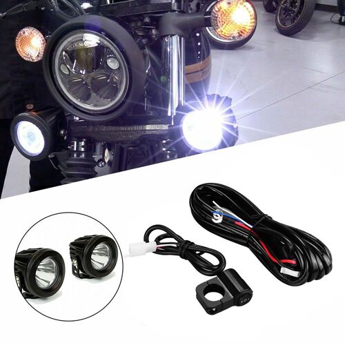 Kit De Câbles De Relais De Fils De Moto, Faisceau De Câbles De Commutateur À 3 Vitesses Pour Phares De Moto Yamaha Harley