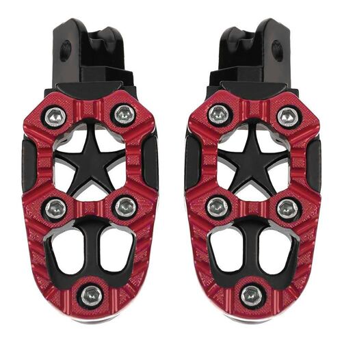 Pieds Universels En Métal Pour Motos, Pédales Avec Ressort, 8mm, 2 Pièces, Mgo3