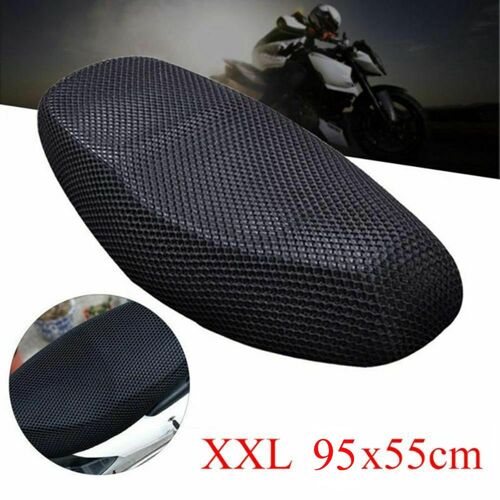 Housse De Coussin De Siège De Moto, Filet De Protection En Maille 3d, Couverture D'isolation Universelle Pour Vélo Électrique, S/M/L/Xl/Xxl/Xxxl