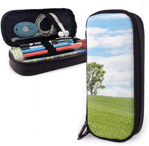 Qiangq Cute Alpacas Pencil Case Grande Capacité Pen Case Double Zippers Pen Bag Papeterie Cosmetic Bag Cute Makeup Bag ??? 8.273.541.97 ?? ? Inchs