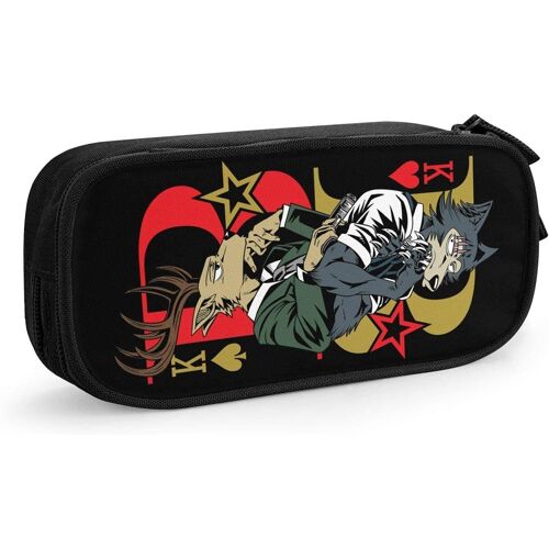 Hirola Beastars ? Trousse À Crayons Multifonction De Grande Capacité Avec Fermeture Éclair, Sac De Papeterie Pour Le Bureau
