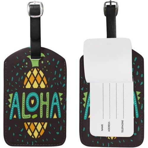 Ananas Fruits Étiquettes De Bagage Étiquette De Sac De Voyage Valise 1 Pièce