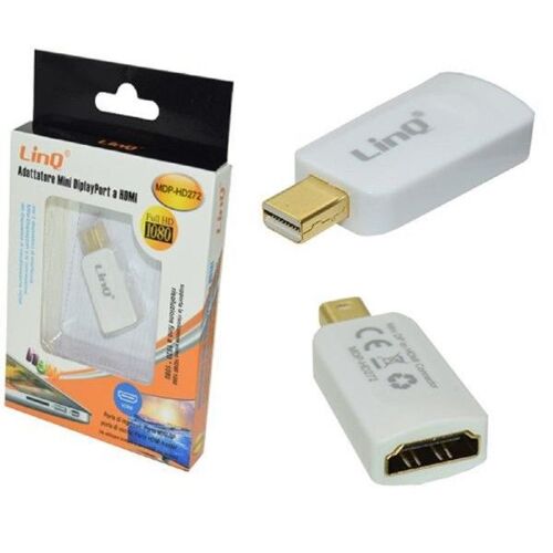 Trade Shop - Adaptateur Mini Displayport Vers Hdmi Pour Pc Macbook Full Hd 1080p Mdp-hd272