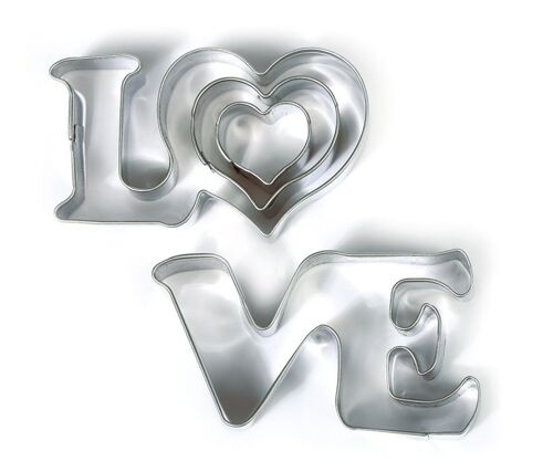 Emporte-Pièces Métal Love