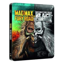 Mad Max : Fury Road - Version Cinéma + Black & Chrome Edition - Édition Boîtier Steelbook - Blu-Ray