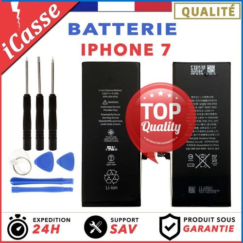 Batterie Haute Qualite Interne Pour Iphone 7 Neuve + Kit Outils
