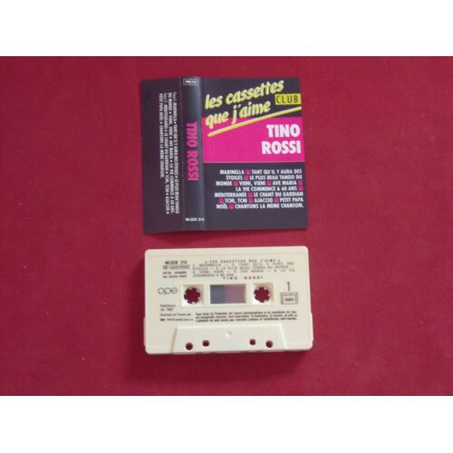 Tino Rossi Les Cassettes Que J'aime