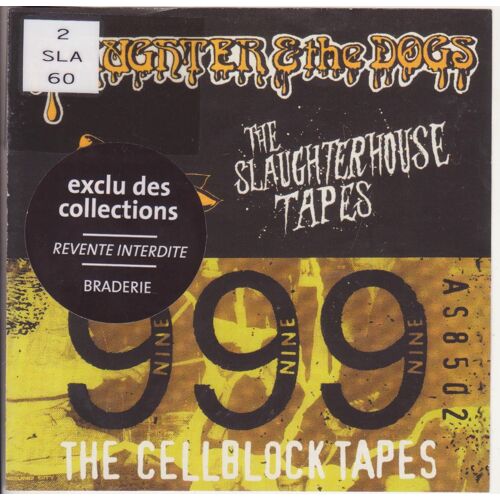 Cd  Slaughter & The Dogs / 999  The Slaughter House & Cellblock Tapes 27 Tracks U.K.