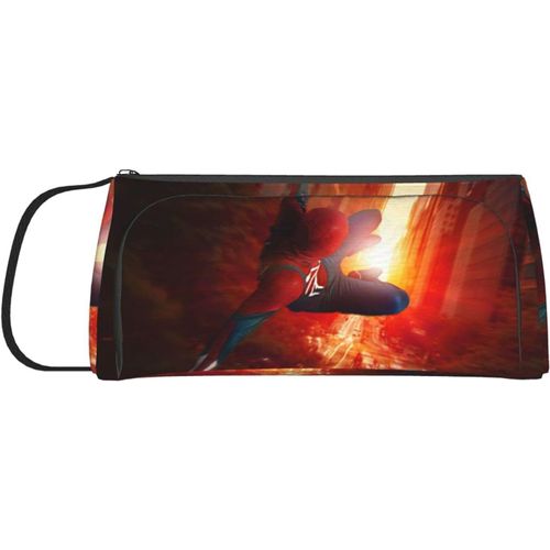 Trousse À Crayons Spiderman Pour Adolescent, Grande Capacité, Trousse Durable Avec Fermeture Éclair, Étui Unique Pour Étudiants, École Et Bureau