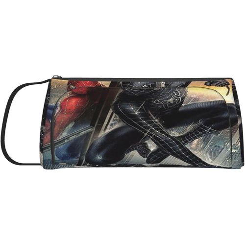 Trousse À Crayons Spiderman Pour Adolescentes, Filles, Garçons, En Toile Durable, Grande Capacité, Fournitures Scolaires Avec Compartiments