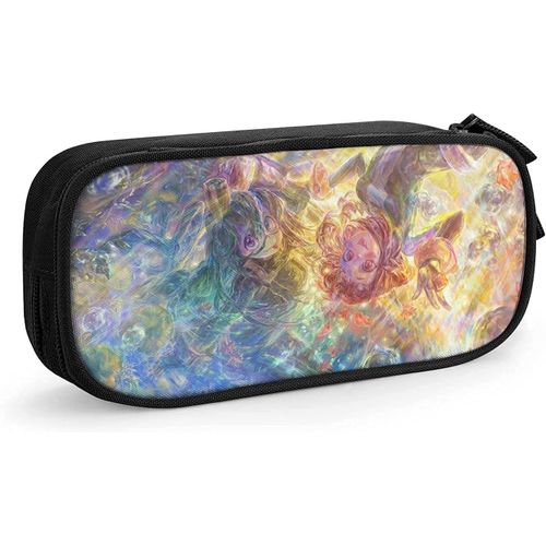 Trousse À Crayons En Cuir Imprimé Panda Mignon - Trousse Multifonction Pour Crayons Et Stylos