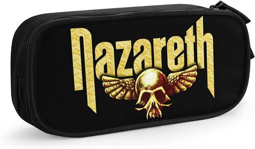 Nazareth Trousse À Crayons Hard Rock Band, Sacs À Stylos De Grande Capacité, Sac De Rangement De Papeterie Pour Étudiants, Adapté Au Bureau Scolaire Des Garçons Et Des Filles