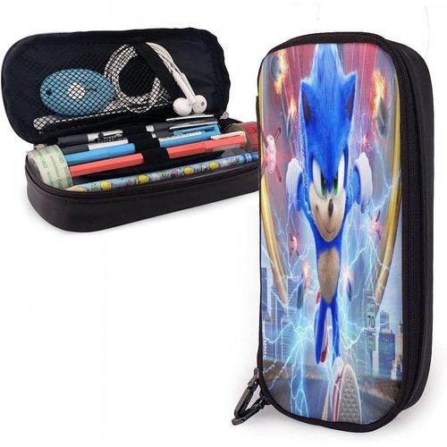 Sonic The Hedgehog Trousse De Maquillage Portable Avec Cordon De Serrage Pour Femme Et Fille