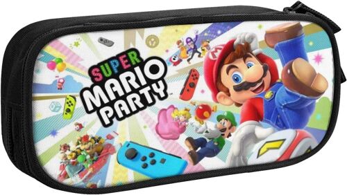 Super Mario Trousse De Maquillage Portable Pour Femme - Trousse De Maquillage Lavable Pour Sac À Main De Voyage Avec Fermeture Éclair
