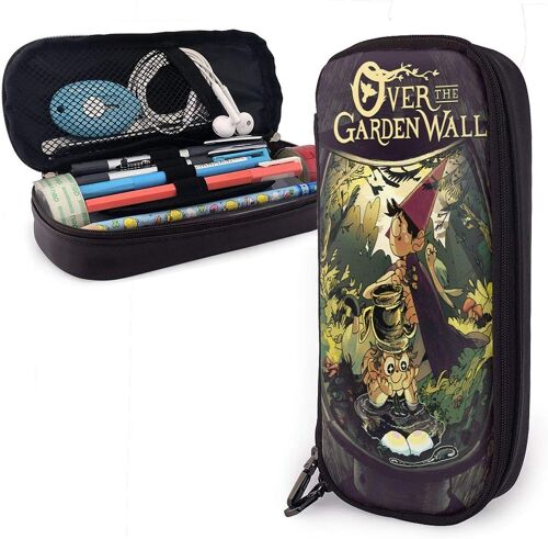 Sur Le Jardin Mur Étui À Crayons Étui À Crayons Pu Sac À Crayons Pochette Stylo Sac Maquillage Sac Cosmétique Pour Garçon Fille Femmes