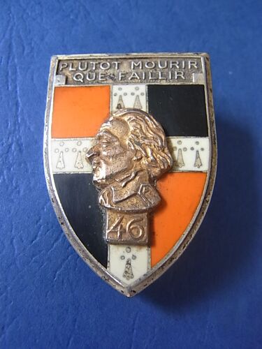 Insigne 46° Ri / Regiment Infanterie / Allemagne / Occupation Berlin / Type 2