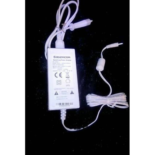 Bloc alimentation Sagemcom Power-adapter msp-z3800ic12-0-48w-12v uhd 86 90 slim