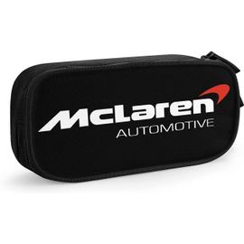 Mclaren Trousse À Crayons Avec Logo Automobile - Grande Capacité - Convient Pour Les Garçons Et Les Filles