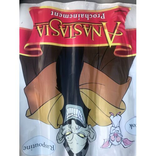 Anastasia - Raspoutine - Walt Disney - Don Bluth - Gary Oldman - 1997 - Sticker Vitrine Autocollant Pour Fenêtre Publicitaire Du Film