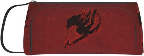Fairy Tail Sac À Stylo Portable À Double Bouche, Porte-Monnaie, Sacs Cosmétiques, Papeterie Pour Les Écoles, Les Étudiants, Les Bureaux, Pochette À Stylo 8,46 X 4,3 Pouces