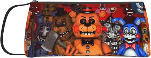 Five Nights At Freddy's Trousse À Crayons Double Couche Pour Étudiants Et Adolescents