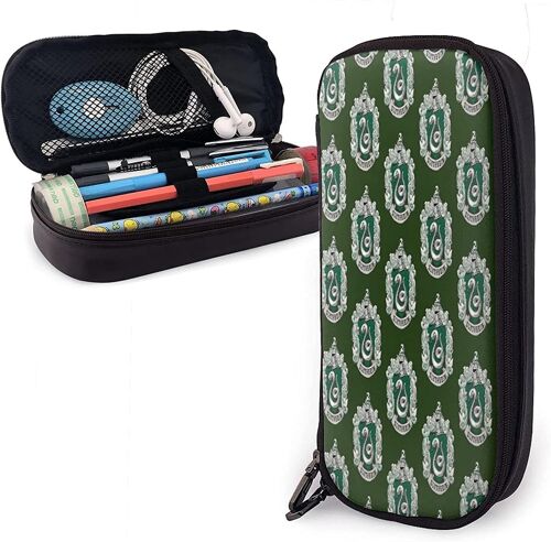 Harry Potter Slytherin Makeup Bags,Large Capacity Waterproof Travel Portable Cosmetic Bag Pouch Makeup Pouch Storage Organiser For Women Girl