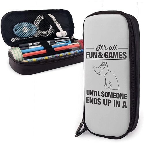 Fatal Frame Ii Trousse À Crayons En Cuir Durable Avec Fermeture Éclair Pour Fournitures Scolaires Et De Bureau Style 3