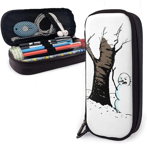 Finall Fantasyy Gunblade Rivals Trousse À Crayons En Cuir Durable Avec Fermeture Éclair Pour Fournitures Scolaires Et De Bureau Style 2