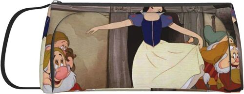 Disney Princess Petit Porte-Monnaie En Toile Avec Fermeture Éclair Pour Ranger Les Clés, Le Maquillage