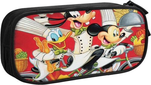 Disney Trousse De Maquillage À Roulettes À Double Couche Pour Les Voyages