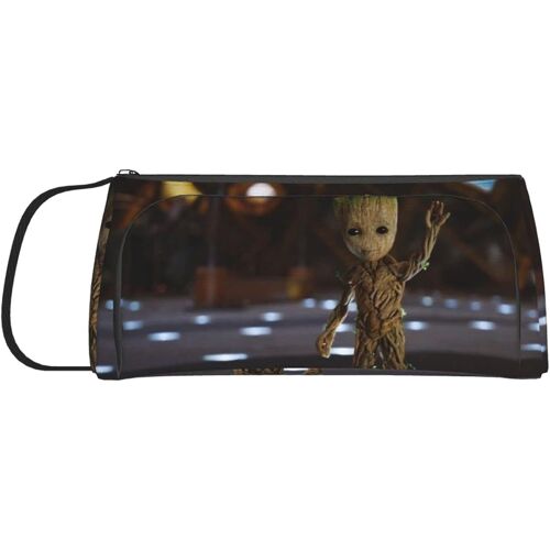 Baby Groot Trousse À Crayons Double Couche Pour Étudiant Et Adolescent