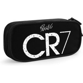 Cr7 ? Trousse À Crayons, Sacs À Stylos De Grande Capacité, Sac De Rangement De Papeterie Pour Étudiants, Adapté Au Bureau Scolaire Des Garçons Et Des Filles