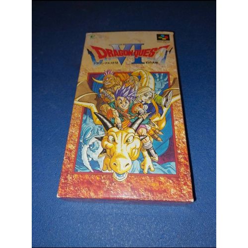 Dragon Quest 6 Vi Super Famicom Snes Nintendo J Jap Japan