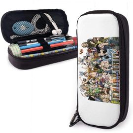 Trousse À Crayons En Cuir Avec Motif Anime Fairy Tail Pour Tous Les Personnages Et Étudiants