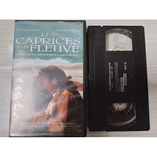Cassette Vidéo Vhs - Les Caprices D'Un Fleuve - Bernard Giraudeau