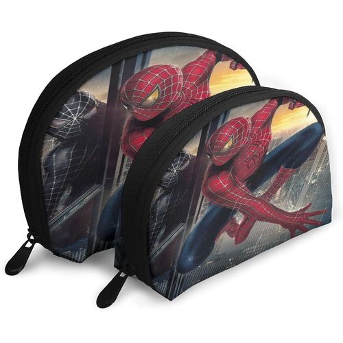 Spiderman Sacs À Main Sur Mesure Sacs À Main, Pochettes, Portefeuilles, Trousses De Maquillage, Sacs De Voyage, Sacs De Rangement En Forme De Coquille, Un Grand Et Un Petit