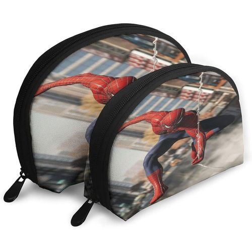 Spiderman Sacs À Main Sur Mesure Sacs À Main, Pochettes, Portefeuilles, Trousses De Maquillage, Sacs De Voyage, Sacs De Rangement En Forme De Coquille, Un Grand Et Un Petit