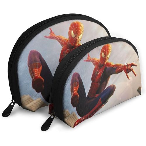 Spiderman Sacs À Main Sur Mesure Sacs À Main, Pochettes, Portefeuilles, Trousses De Maquillage, Sacs De Voyage, Sacs De Rangement En Forme De Coquille, Un Grand Et Un Petit