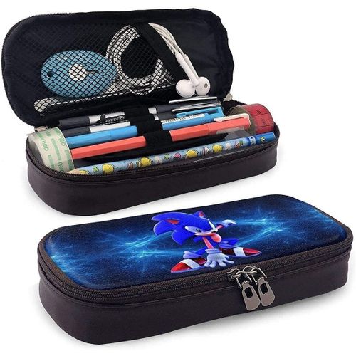 Sonic The Hedgehog 39 Trousse De Rangement Pour L'école, Le Bureau, L'université