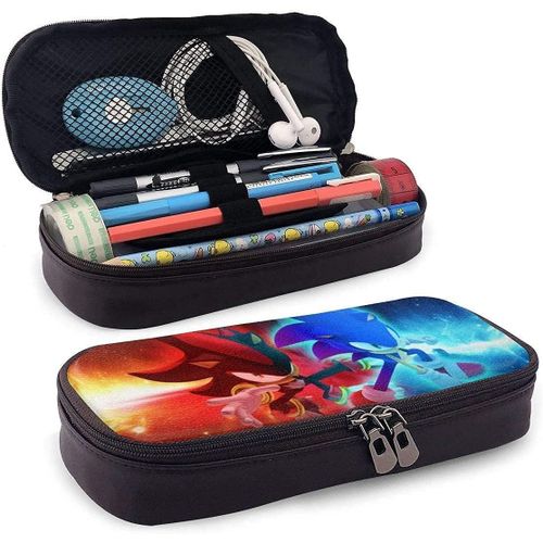 Sonic The Hedgehog 39 Trousse De Rangement Pour L'école, Le Bureau, L'université