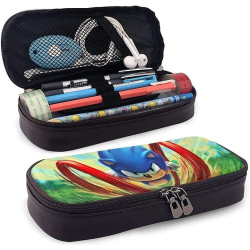 Sonic The Hedgehog 39 Trousse De Rangement Pour L'école, Le Bureau, L'université
