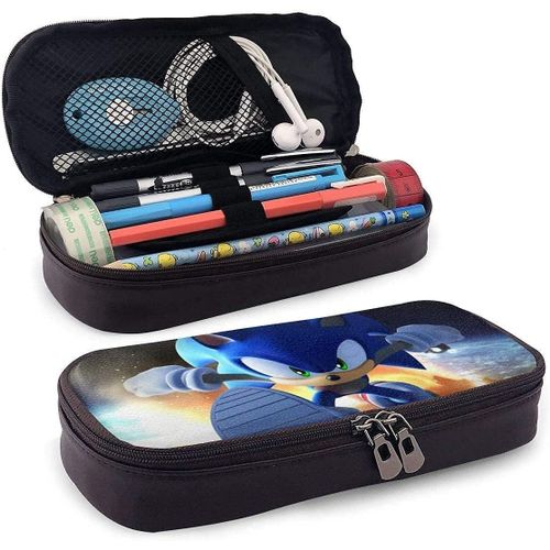 Sonic The Hedgehog 39 Trousse De Rangement Pour L'école, Le Bureau, L'université