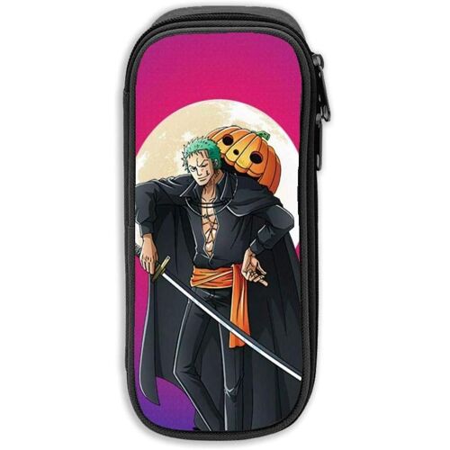 Roronoa Zoro Trousse À Crayons Grande Capacité Avec Fermeture Éclair Durable Et Pour Ranger Des Fournitures Scolaires Et De Bureau