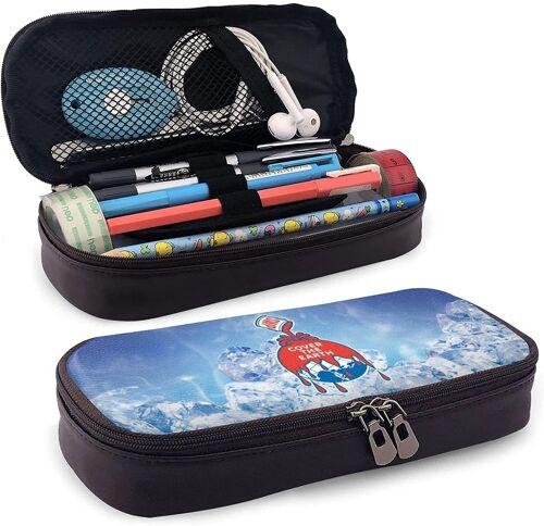 Sherwin-Williams - Trousse En Cuir Personnalisée - Trousse À Crayons - Trousse À Crayons - Boîte À Crayons Multifonction Pour Garçons Et Filles