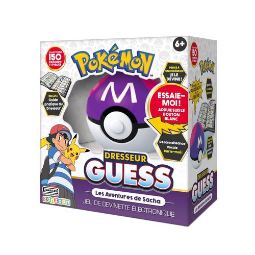 Pokémon Dresseur Guess Les Aventures De Sacha